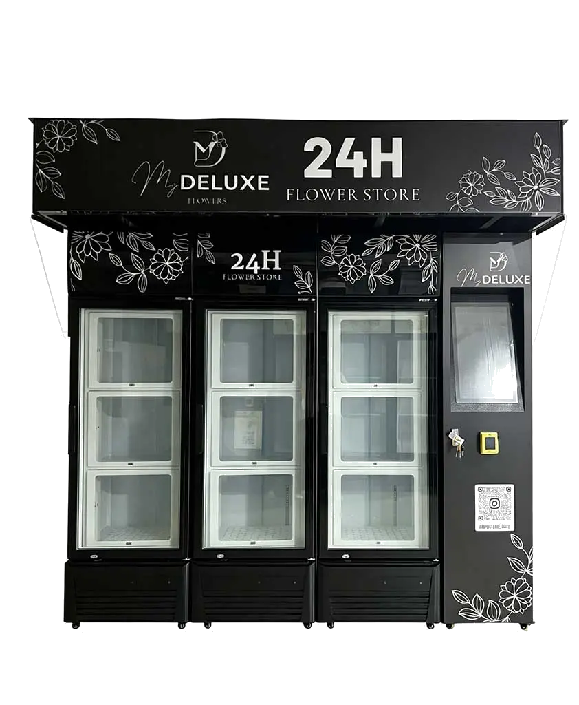 9-windows flower vending machine