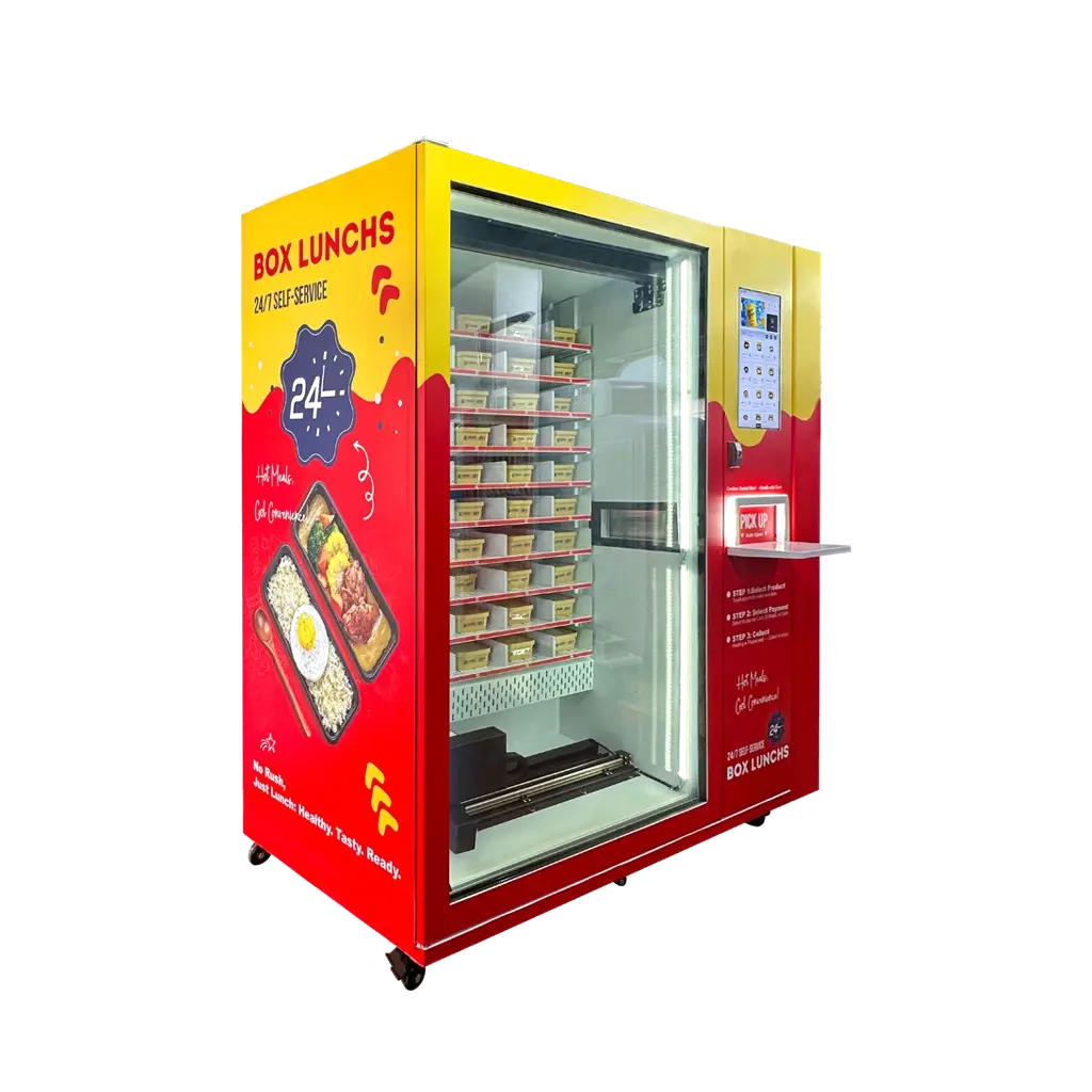 Hot Meal Vending Machine