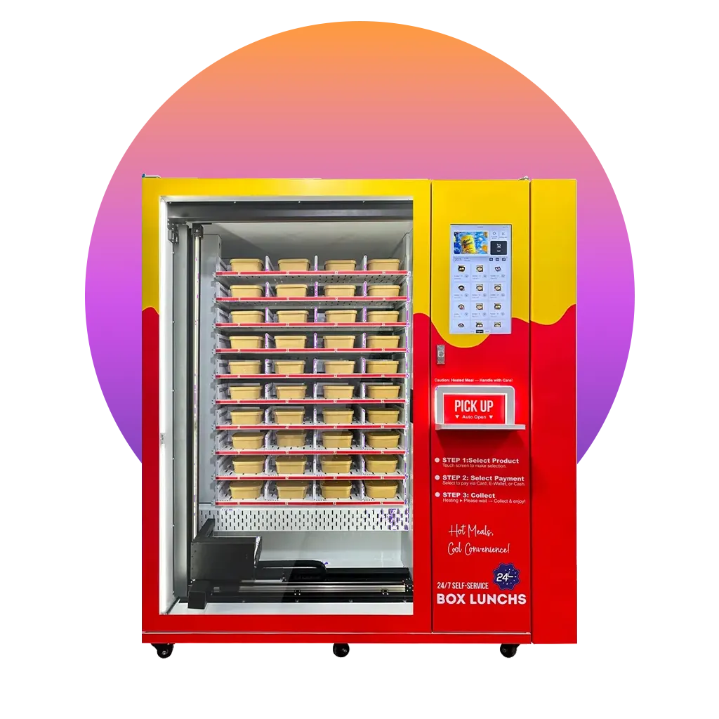 Hot Meal Vending Machine