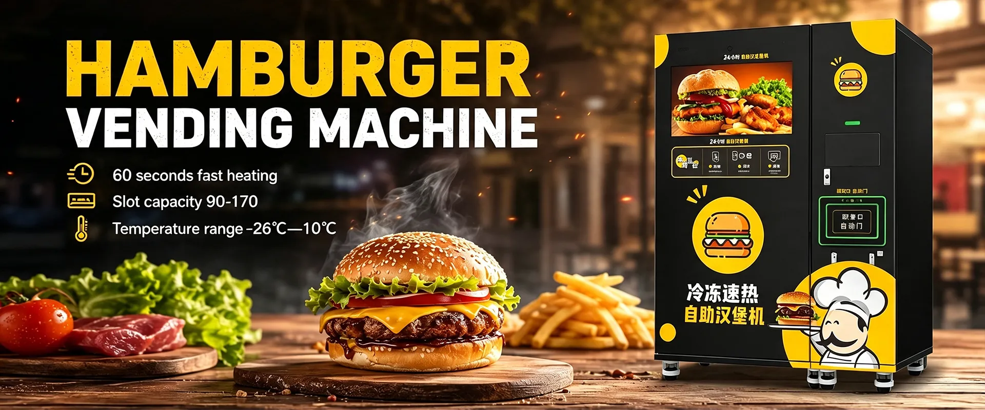 Hamburger Vending Machine