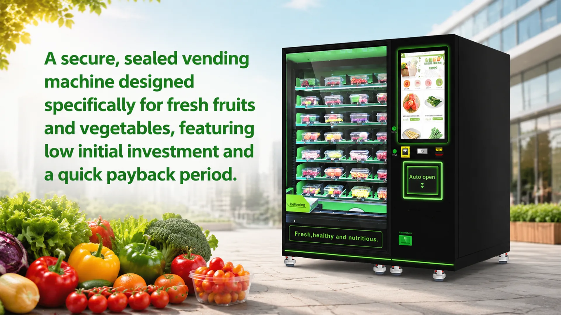 Fruit and Vegetable Vending Machine