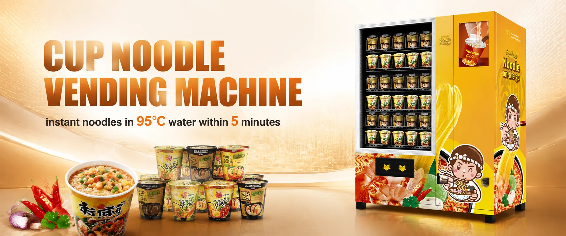 Cup Noodle Vending Machine